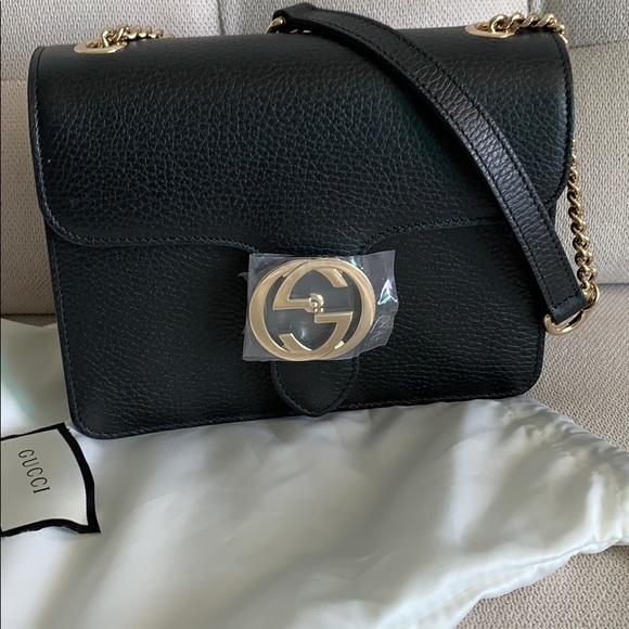 Gucci Handbags - NEW Gucci purse, gorgeous black leather!